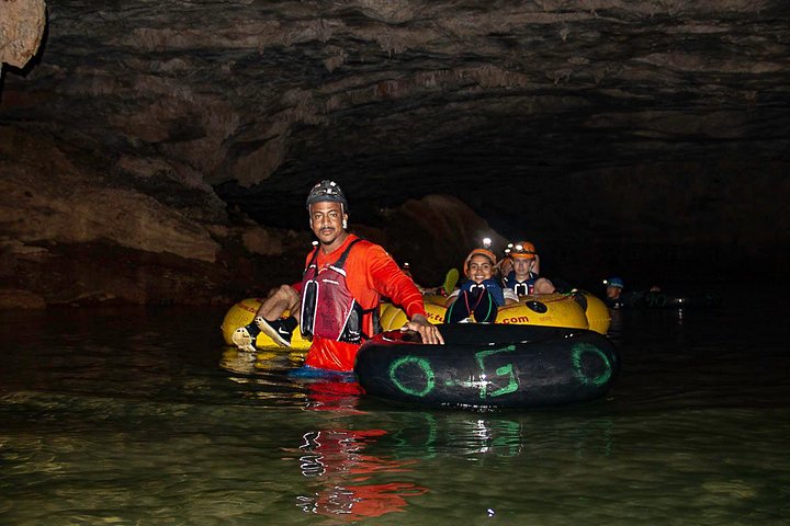 Image 3 of Xunantunich cave tubing zip line tour
