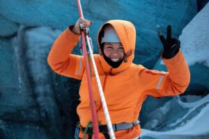 Image 1 of best glacier zip line tours iceland