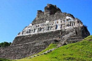 Image 1 of cave tubing and xunantunich tour