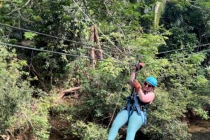 Image 1 of cave tubing and zipline tour placencia