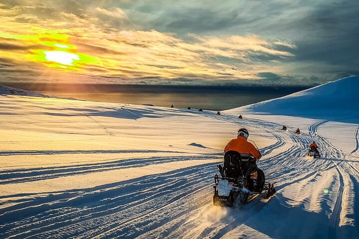 Image 1 of highland snowmobiling tour iceland