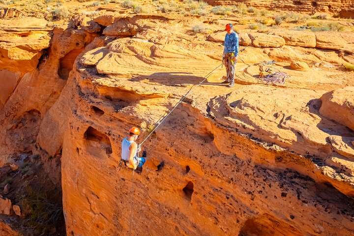 Image 1 of utv and rappel tour in zion