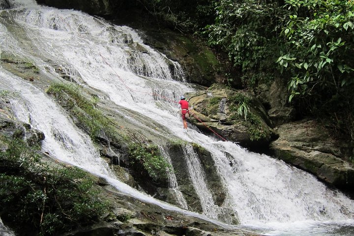 zipline and waterfall rappelling in Belize,is ziplining in Belize worth it,Belize adventure tours best deals,Antelope Falls rappelling experience,Belize vs Costa Rica ziplining,best time to visit Belize for adventure - complete tour package inclusions and what to expect